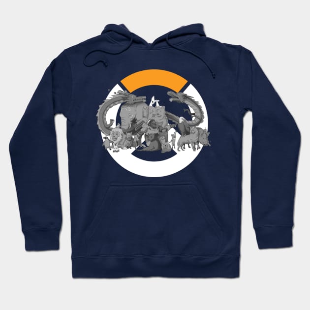 OverAnimals Hoodie by ejacichen